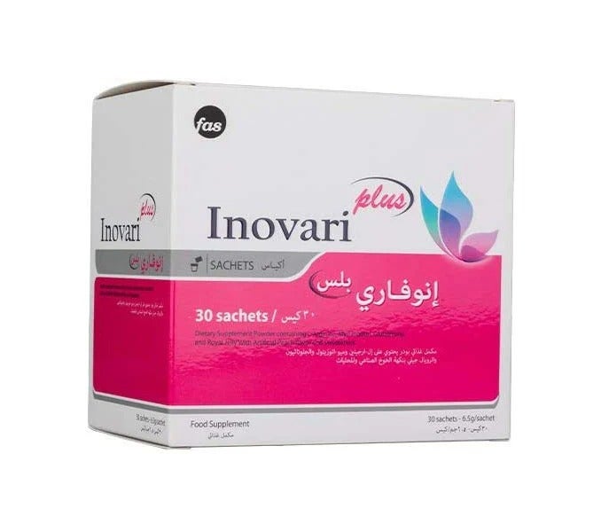 inovari Plus treatment for polycystic ovary syndrome (PCOS) - 30 cysts